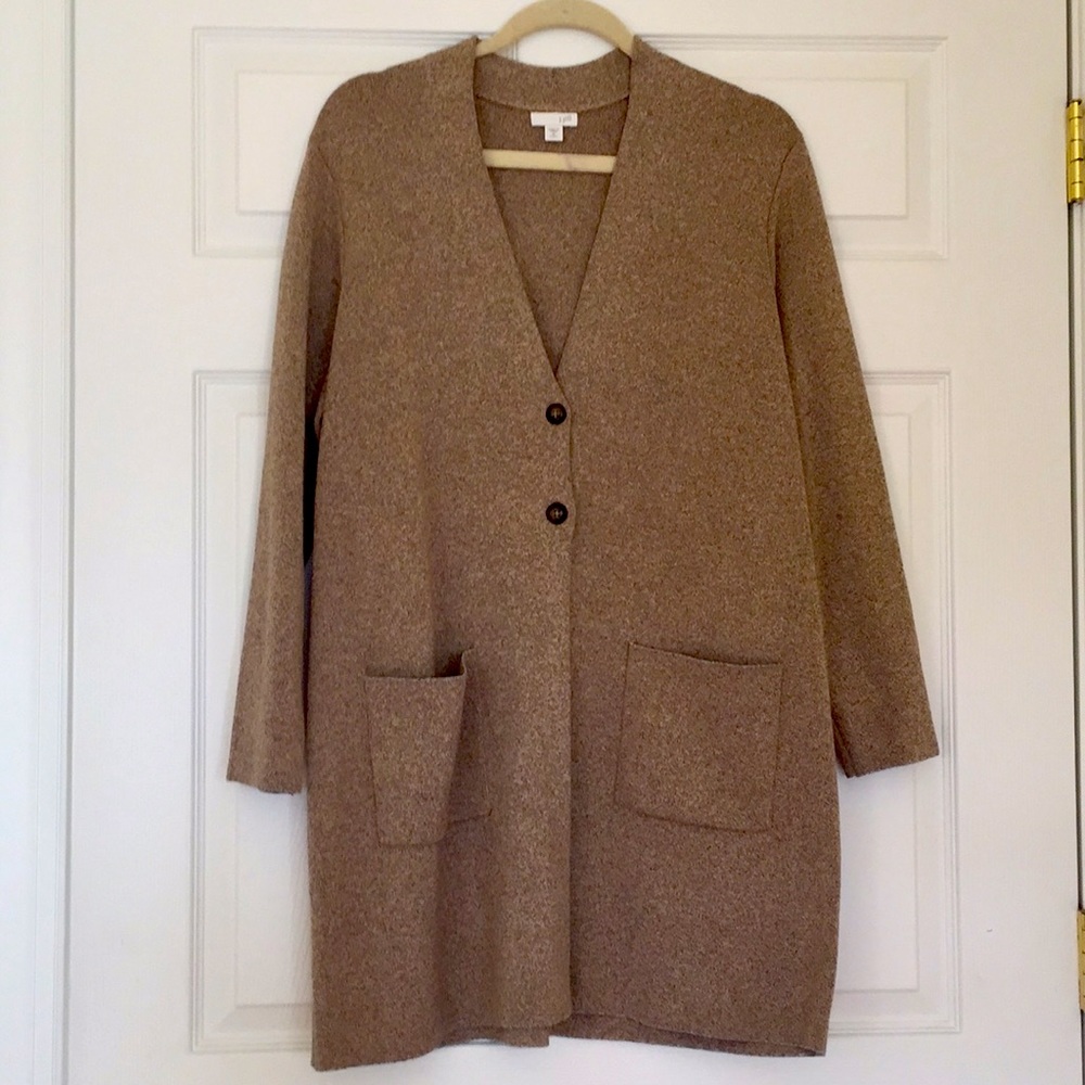 jjill beige sweater